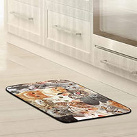 Kitchen Mat Lemon Tree Kitchen Floor Mat Cushioned Anti-Fatigue