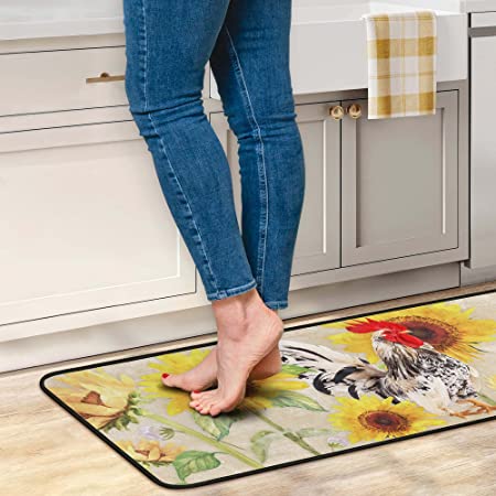 Large Kitchen Rugs and Runners Non Skid, Non Slip Kitchen Mats and Rugs for  Kitchen Floor, Soft Kitchen Carpet Runner Kitchen Area Rug for Kitchen