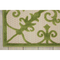 Aloha Modern Medallion Scroll Indoor / Outdoor Area Rug