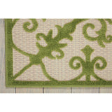 Aloha Modern Medallion Scroll Indoor / Outdoor Area Rug